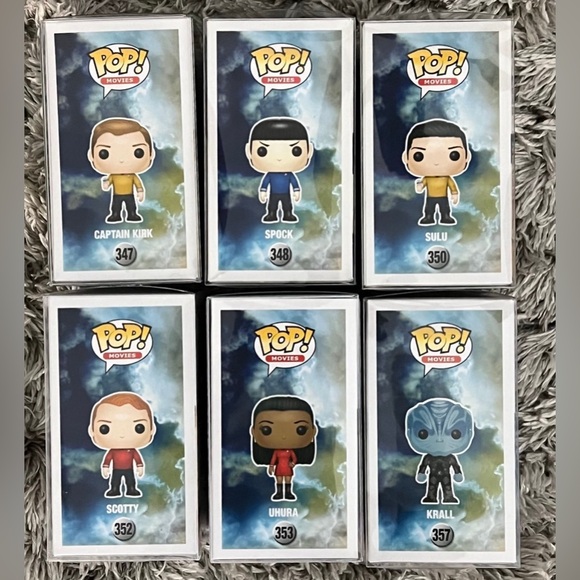 Funko Pops Star Trek and Beyond Set Bundle - Picture 5 of 8